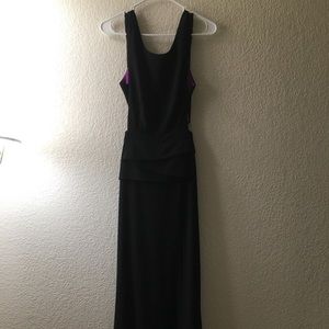 NWT Betsy & Adam Open-Back Dress